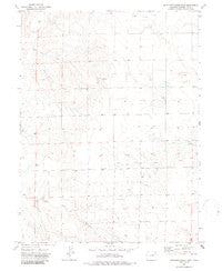 Antelope Creek East Colorado Historical topographic map, 1:24000 scale, 7.5 X 7.5 Minute, Year 1973