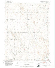 Antelope Springs Colorado Historical topographic map, 1:24000 scale, 7.5 X 7.5 Minute, Year 1951