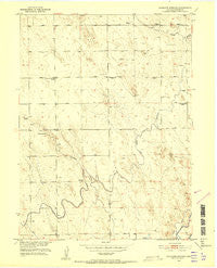 Antelope Springs Colorado Historical topographic map, 1:24000 scale, 7.5 X 7.5 Minute, Year 1951