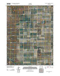 Antelope Creek SE Colorado Historical topographic map, 1:24000 scale, 7.5 X 7.5 Minute, Year 2010