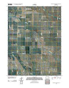 Antelope Creek West Colorado Historical topographic map, 1:24000 scale, 7.5 X 7.5 Minute, Year 2010