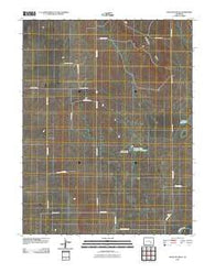 Antelope Mesa Colorado Historical topographic map, 1:24000 scale, 7.5 X 7.5 Minute, Year 2010