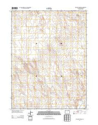 Antelope Springs Colorado Historical topographic map, 1:24000 scale, 7.5 X 7.5 Minute, Year 2013