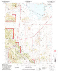 Antero Reservoir Colorado Historical topographic map, 1:24000 scale, 7.5 X 7.5 Minute, Year 1994