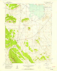 Antero Reservoir Colorado Historical topographic map, 1:24000 scale, 7.5 X 7.5 Minute, Year 1956
