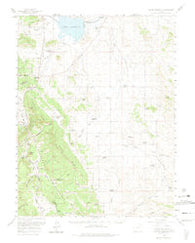 Antero Reservoir Colorado Historical topographic map, 1:62500 scale, 15 X 15 Minute, Year 1959