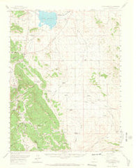 Antero Reservoir Colorado Historical topographic map, 1:62500 scale, 15 X 15 Minute, Year 1959