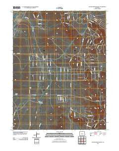 Antero Reservoir NE Colorado Historical topographic map, 1:24000 scale, 7.5 X 7.5 Minute, Year 2010