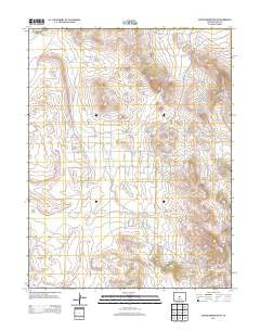 Antero Reservoir NE Colorado Historical topographic map, 1:24000 scale, 7.5 X 7.5 Minute, Year 2013