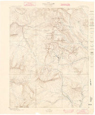 Anthracite Colorado Historical topographic map, 1:62500 scale, 15 X 15 Minute, Year 1894