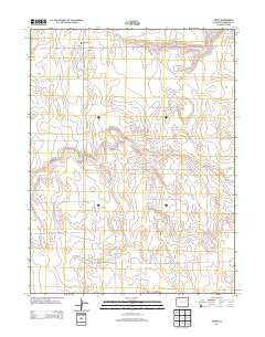 Anton Colorado Historical topographic map, 1:24000 scale, 7.5 X 7.5 Minute, Year 2013