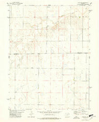 Anton SE Colorado Historical topographic map, 1:24000 scale, 7.5 X 7.5 Minute, Year 1977
