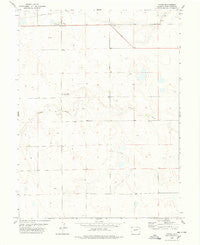 Anton Colorado Historical topographic map, 1:24000 scale, 7.5 X 7.5 Minute, Year 1978