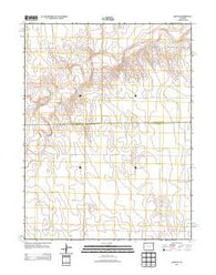 Anton SE Colorado Historical topographic map, 1:24000 scale, 7.5 X 7.5 Minute, Year 2013