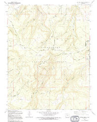 Antone Spring Colorado Historical topographic map, 1:24000 scale, 7.5 X 7.5 Minute, Year 1994