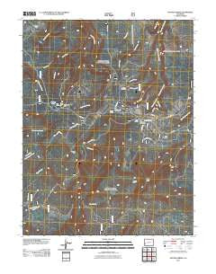 Antone Spring Colorado Historical topographic map, 1:24000 scale, 7.5 X 7.5 Minute, Year 2011