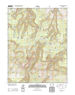 Antone Spring Colorado Historical topographic map, 1:24000 scale, 7.5 X 7.5 Minute, Year 2013
