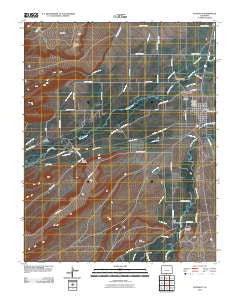 Antonito Colorado Historical topographic map, 1:24000 scale, 7.5 X 7.5 Minute, Year 2010