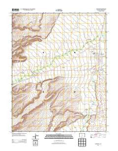 Antonito Colorado Historical topographic map, 1:24000 scale, 7.5 X 7.5 Minute, Year 2013