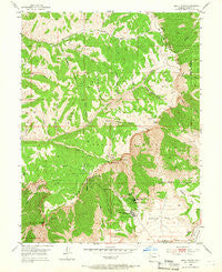 Anvil Points Colorado Historical topographic map, 1:24000 scale, 7.5 X 7.5 Minute, Year 1952