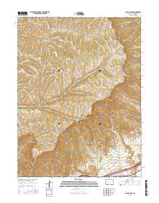 Anvil Points Colorado Current topographic map, 1:24000 scale, 7.5 X 7.5 Minute, Year 2016
