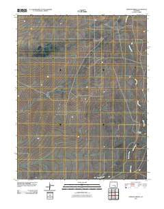 Apishapa Bridge Colorado Historical topographic map, 1:24000 scale, 7.5 X 7.5 Minute, Year 2010