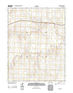 Arapahoe Colorado Historical topographic map, 1:24000 scale, 7.5 X 7.5 Minute, Year 2013