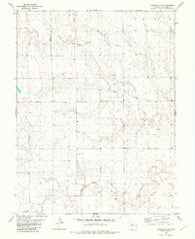 Arapahoe NW Colorado Historical topographic map, 1:24000 scale, 7.5 X 7.5 Minute, Year 1982