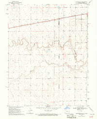 Arapahoe SE Colorado Historical topographic map, 1:24000 scale, 7.5 X 7.5 Minute, Year 1969