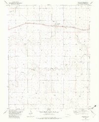 Arapahoe Colorado Historical topographic map, 1:24000 scale, 7.5 X 7.5 Minute, Year 1982