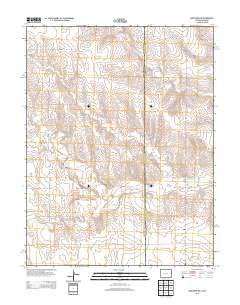 Arapahoe NE Colorado Historical topographic map, 1:24000 scale, 7.5 X 7.5 Minute, Year 2013