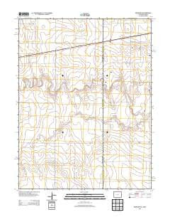 Arapahoe SE Colorado Historical topographic map, 1:24000 scale, 7.5 X 7.5 Minute, Year 2013