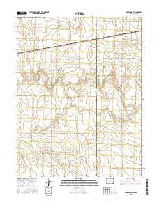 Arapahoe SE Colorado Current topographic map, 1:24000 scale, 7.5 X 7.5 Minute, Year 2016