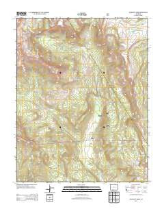 Archuleta Creek Colorado Historical topographic map, 1:24000 scale, 7.5 X 7.5 Minute, Year 2013