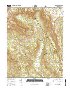 Archuleta Creek Colorado Current topographic map, 1:24000 scale, 7.5 X 7.5 Minute, Year 2016