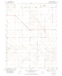 Arickaree Colorado Historical topographic map, 1:24000 scale, 7.5 X 7.5 Minute, Year 1977