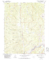 Arkansas Mountain Colorado Historical topographic map, 1:24000 scale, 7.5 X 7.5 Minute, Year 1980