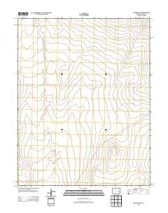 Arlington NE Colorado Historical topographic map, 1:24000 scale, 7.5 X 7.5 Minute, Year 2013