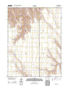 Armel Colorado Historical topographic map, 1:24000 scale, 7.5 X 7.5 Minute, Year 2013