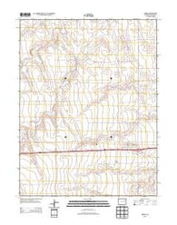 Arriba Colorado Historical topographic map, 1:24000 scale, 7.5 X 7.5 Minute, Year 2013