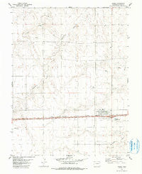 Arriba Colorado Historical topographic map, 1:24000 scale, 7.5 X 7.5 Minute, Year 1979