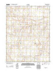 Arriba NE Colorado Historical topographic map, 1:24000 scale, 7.5 X 7.5 Minute, Year 2013