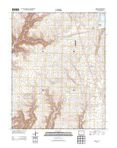 Arriola Colorado Historical topographic map, 1:24000 scale, 7.5 X 7.5 Minute, Year 2013