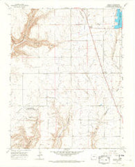 Arriola Colorado Historical topographic map, 1:24000 scale, 7.5 X 7.5 Minute, Year 1965