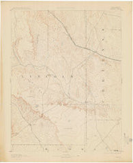 Arroyo Colorado Historical topographic map, 1:125000 scale, 30 X 30 Minute, Year 1893