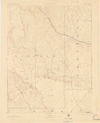 Arroyo Colorado Historical topographic map, 1:125000 scale, 30 X 30 Minute, Year 1893