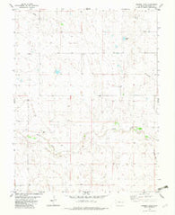 Arsenic Lake Colorado Historical topographic map, 1:24000 scale, 7.5 X 7.5 Minute, Year 1982