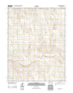 Arsenic Lake Colorado Historical topographic map, 1:24000 scale, 7.5 X 7.5 Minute, Year 2013