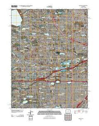 Arvada Colorado Historical topographic map, 1:24000 scale, 7.5 X 7.5 Minute, Year 2011