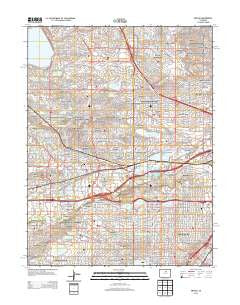 Arvada Colorado Historical topographic map, 1:24000 scale, 7.5 X 7.5 Minute, Year 2013